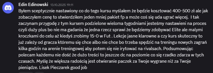 Edin Edinowski, 13.10.2025