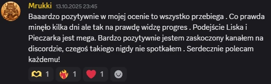 Opinia kursanta 6 z Discorda